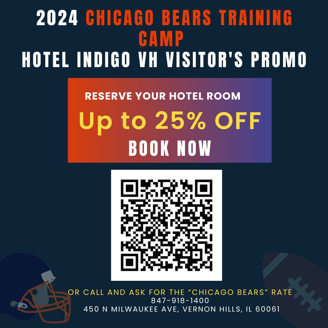 Hotel Indigo Chicago Bears Camp 